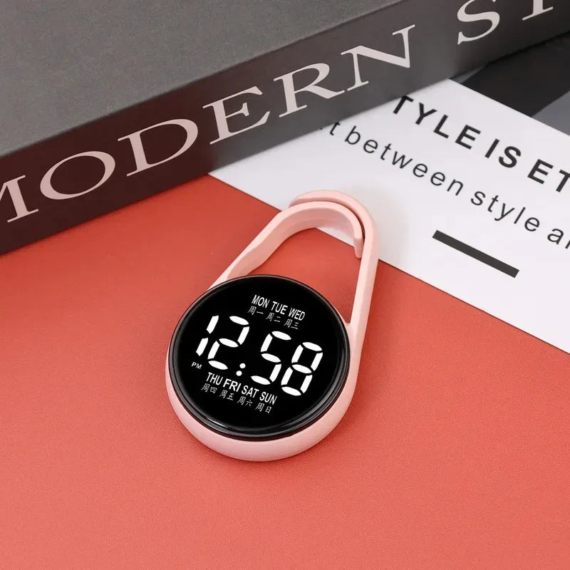 Electronic Hanging Watch Night Light Digital Electronic Hanging Watch Pocket Watch