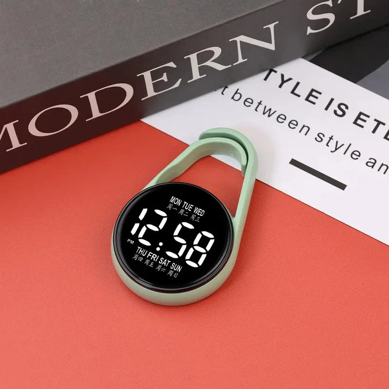 Electronic Hanging Watch Night Light Digital Electronic Hanging Watch Pocket Watch