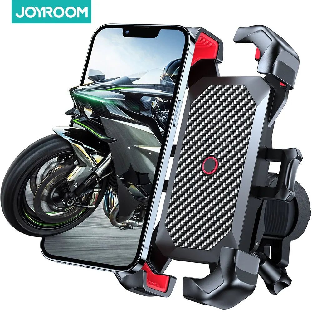 Joyroom Phone Holder Bike 360° View  Bicycle Phone Holder for 4.7-7 Inch Mobile Phone Stand Shockproof Bracket GPS Cli