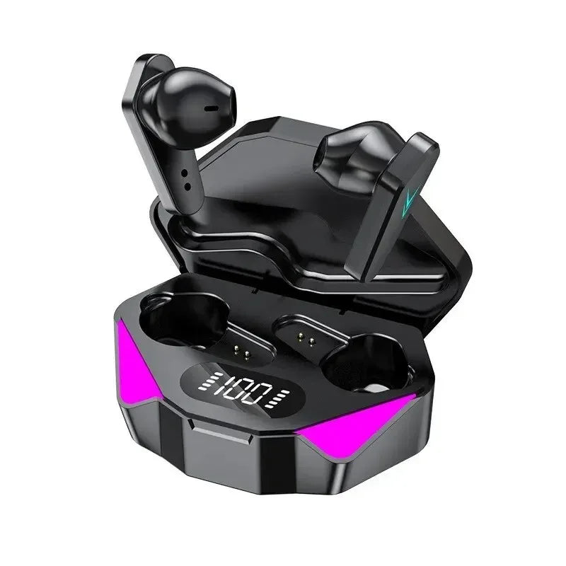 NEW X15 TWS Earphones Bluetooth Wireless Gamer Headphones 65Ms Low Latency Earbuds Fone Gamer Headset Gamer with Mic