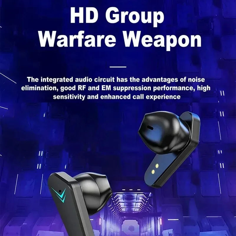 NEW X15 TWS Earphones Bluetooth Wireless Gamer Headphones 65Ms Low Latency Earbuds Fone Gamer Headset Gamer with Mic