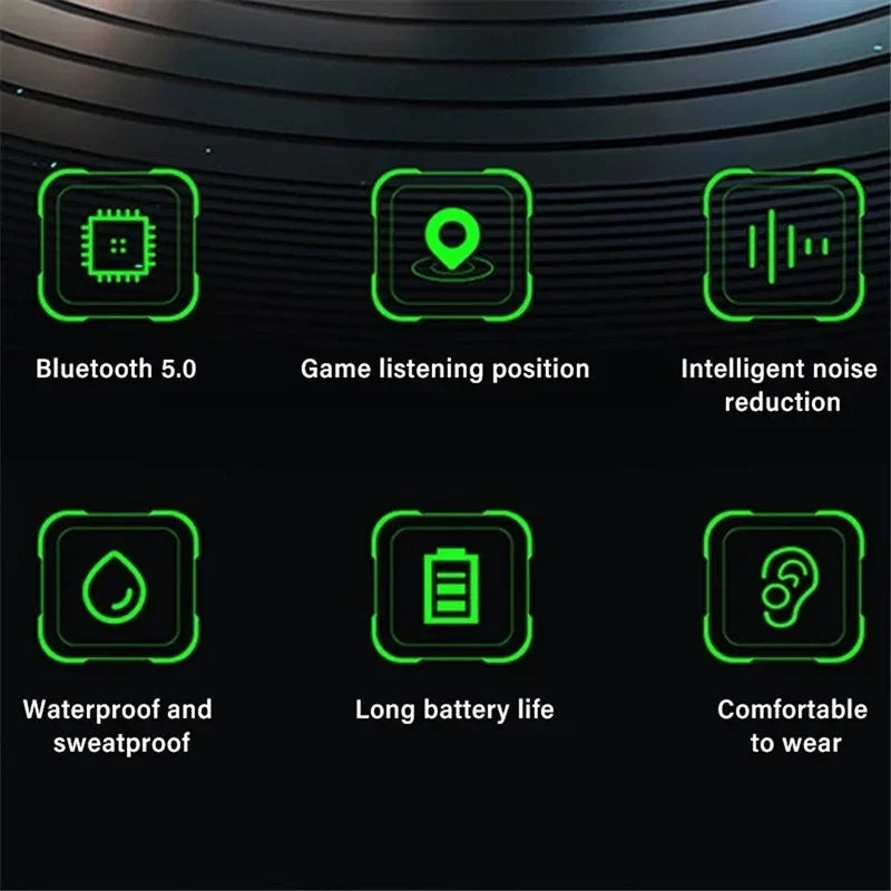 X15Pro TWS Wireless Bluetooth 5.0 Earphones Stereo Headset Sport Earbuds Microphone with Charging Box for Smartphones Xiaomi IOS