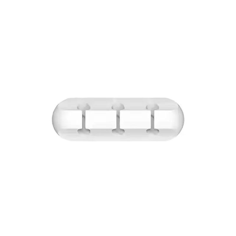 Silicone USB Cable Organizer USB Charging Cable Winder Desktop Tidy Management Clips Cable Holder for Mouse Earphone Accessories